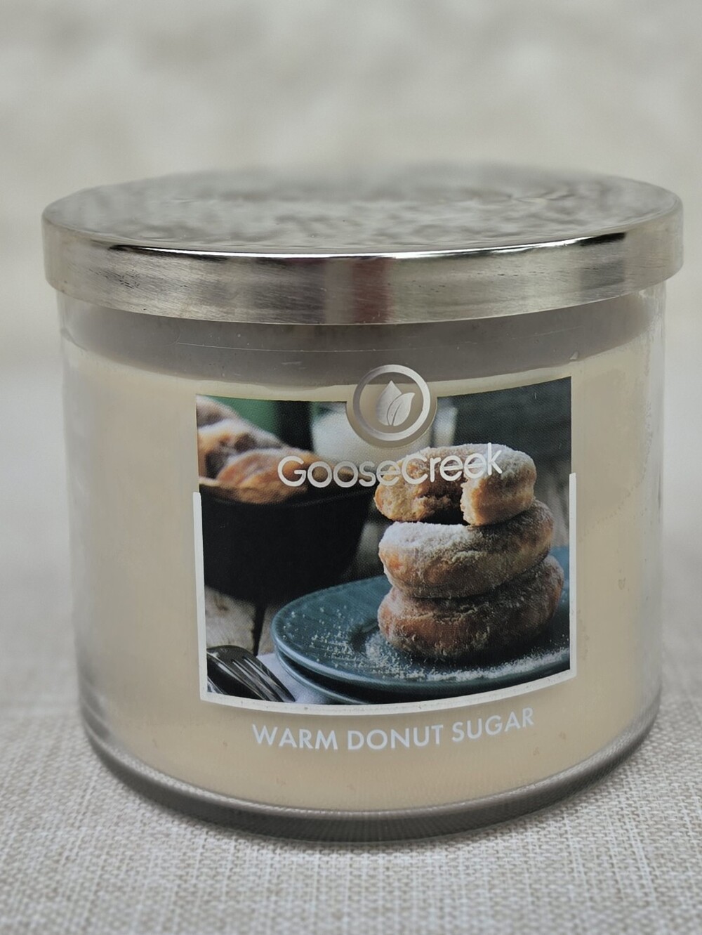 Goose Creek Warm Donut Sugar Scented Candle 15.5oz New